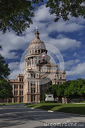 Tx. State Capitol South entrance Stock Photo