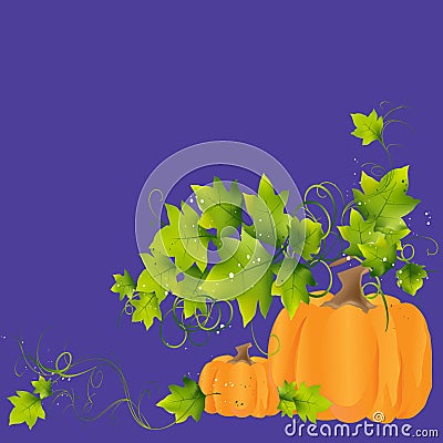 Tykovok little family with green leaves Vector Illustration