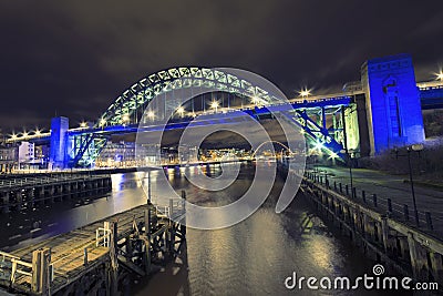 Tyne Bridge Newcastle Stock Photo