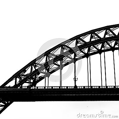 Tyne Bridge, Newcastle and Gateshead, UK Editorial Stock Photo