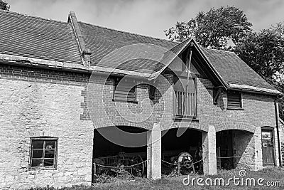 Tyneham farm Stock Photo