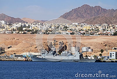 Type missile boat Saar Editorial Stock Photo