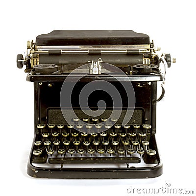 Type writer Stock Photo