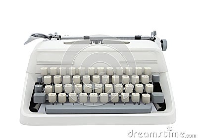 Typewriter Stock Photo