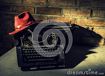 Typewriter Stock Photo