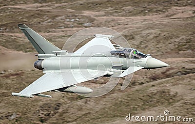 Typhoon Eurofighter jet Stock Photo