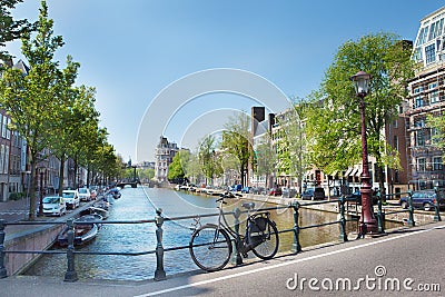 Typical Amsterdam Stock Photo