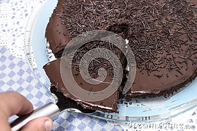 Typical brazilian cake Stock Photo