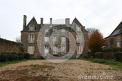 A french chateau Stock Photo