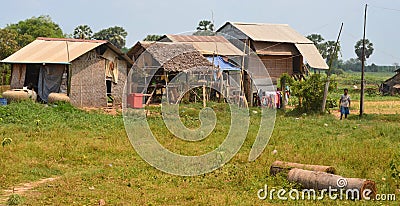 Typical homes Editorial Stock Photo