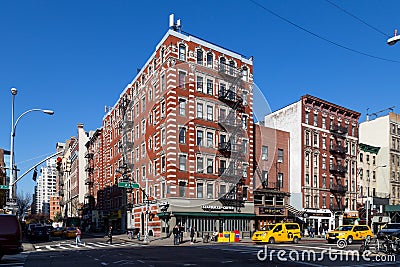 Typical House in New York City Editorial Stock Photo