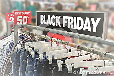 Black Friday concept Stock Photo