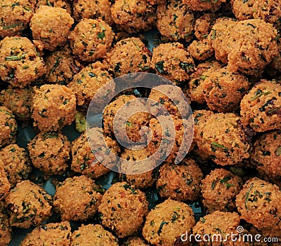 Typical Mauritian dish: gateaux piments Stock Photo