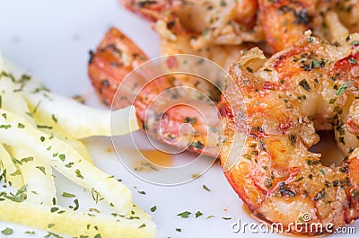 Typical Spanish appetizer Stock Photo