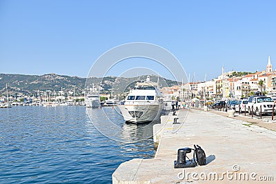 Typical village on Corsica, Franc Editorial Stock Photo