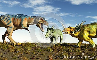 Tyrannosaurus Stock Photo