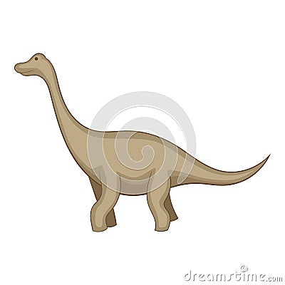 Tyrannosaurus icon, cartoon style Vector Illustration