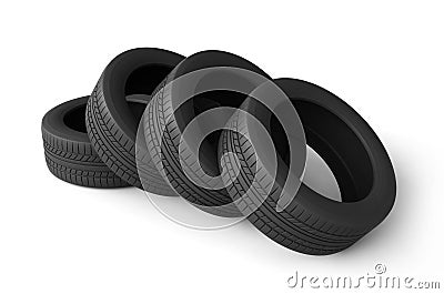 Tyres Stock Photo