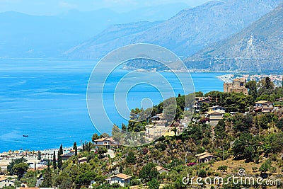 Tyrrhenian sea landscape, Calabria, Italy Stock Photo