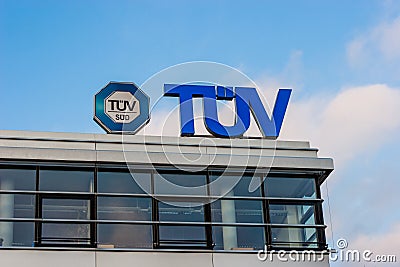 TÃœV Germany - Technical Inspection Association Editorial Stock Photo