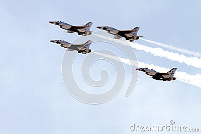 U.S. Air Force Air Show in Tucson, Arizona Editorial Stock Photo