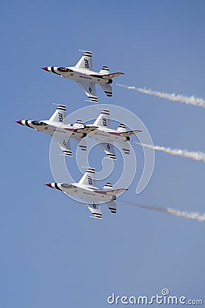 U.S. Air Force Thunderbirds Editorial Stock Photo