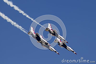 U.S. Air Force Thunderbirds Stock Photo