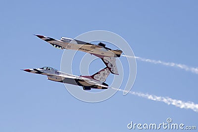 U.S. Air Force Thunderbirds Editorial Stock Photo