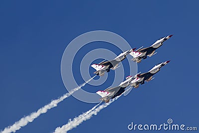 U.S. Air Force Thunderbirds Stock Photo