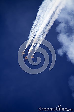 U.S. Air Force Thunderbirds Editorial Stock Photo