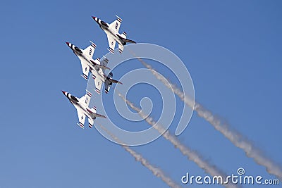 U.S. Air Force Thunderbirds Stock Photo