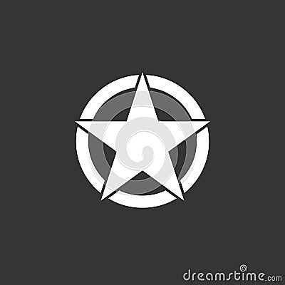 U.S. Army sign logo Stock Photo