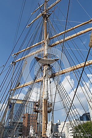 U.S. Coast Guard Tall Ship, The Eagle Editorial Stock Photo