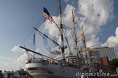 U.S. Coast Guard Tall Ship, The Eagle Editorial Stock Photo