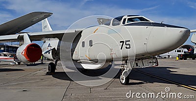 U.S. Navy A-3 A3D Skywarrior Bomber Editorial Stock Photo