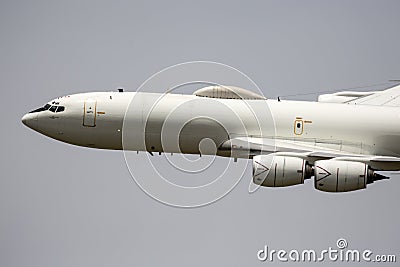 U.S. Navy E-6 Mercury at Tinker Air Force Base Editorial Stock Photo