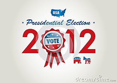 U.S presidential election 2012 Editorial Stock Photo