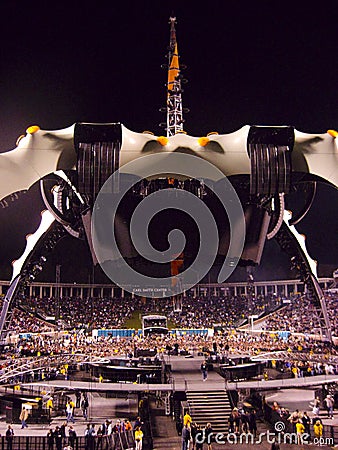 U2 360 Tour Editorial Stock Photo