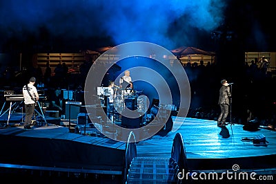 U2 360Â° Tour - Live at Turin Editorial Stock Photo