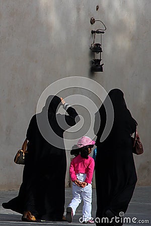 UAE: Colorful Childhood Editorial Stock Photo