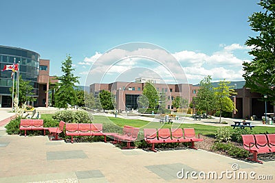 UBC Okanagan Campus Stock Photo
