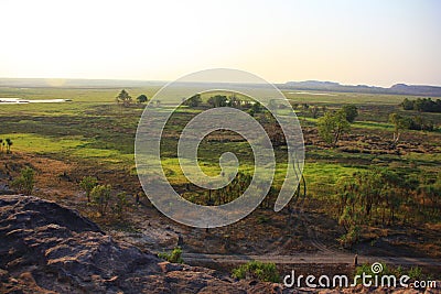 Ubirr, kakadu national park, australia Stock Photo