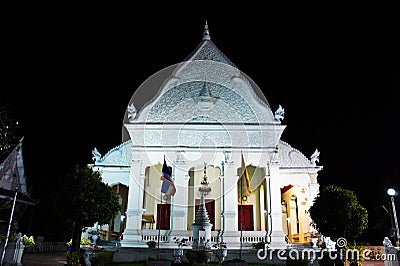 Ubosot Wat Supattanaram Stock Photo