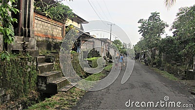 Roads Ubud, Bali, Indonesia Editorial Stock Photo