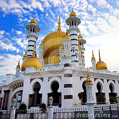 Ubudiah Mosque Editorial Stock Photo