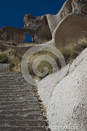 Uchisar - Cappadocia Stock Photo