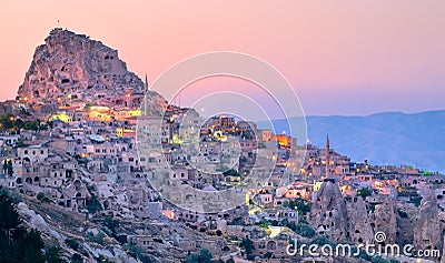 Uchisar, Cappadocia, Turkey Stock Photo