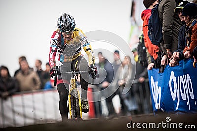 UCI World Cup Cyclocross - Hoogerheide, Netherlands Editorial Stock Photo