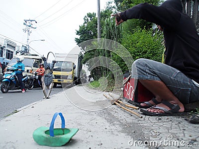 Topeng Monyet Editorial Stock Photo