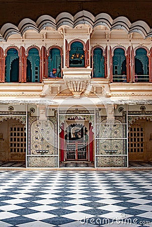 Udaipur City Palace Stock Photo